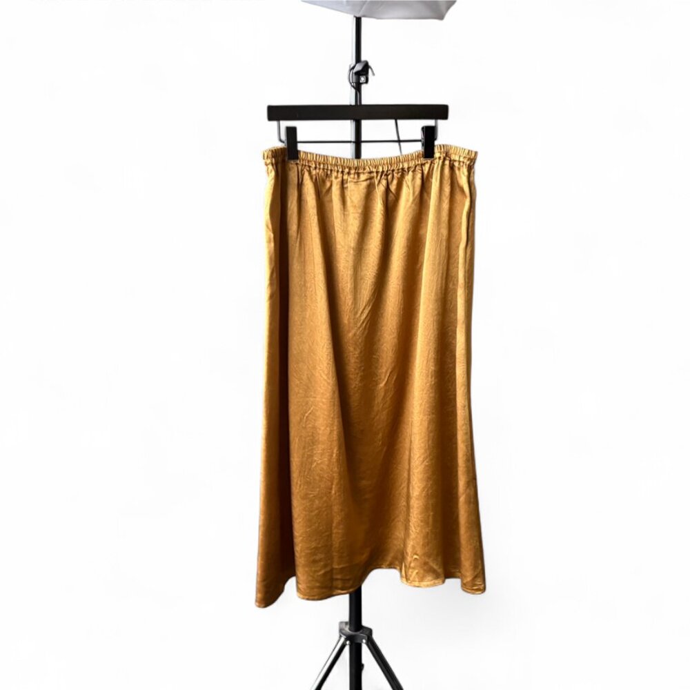 Foil Crackin Skirt Bronze